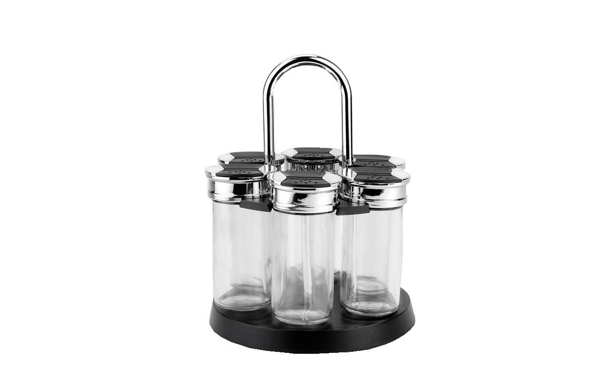 SÓ- ÉS BORSSZÓRÓ  16/16/20 cm   - nemesacél, Basics, műanyag/Üveg (16/16/20cm) - Justinus