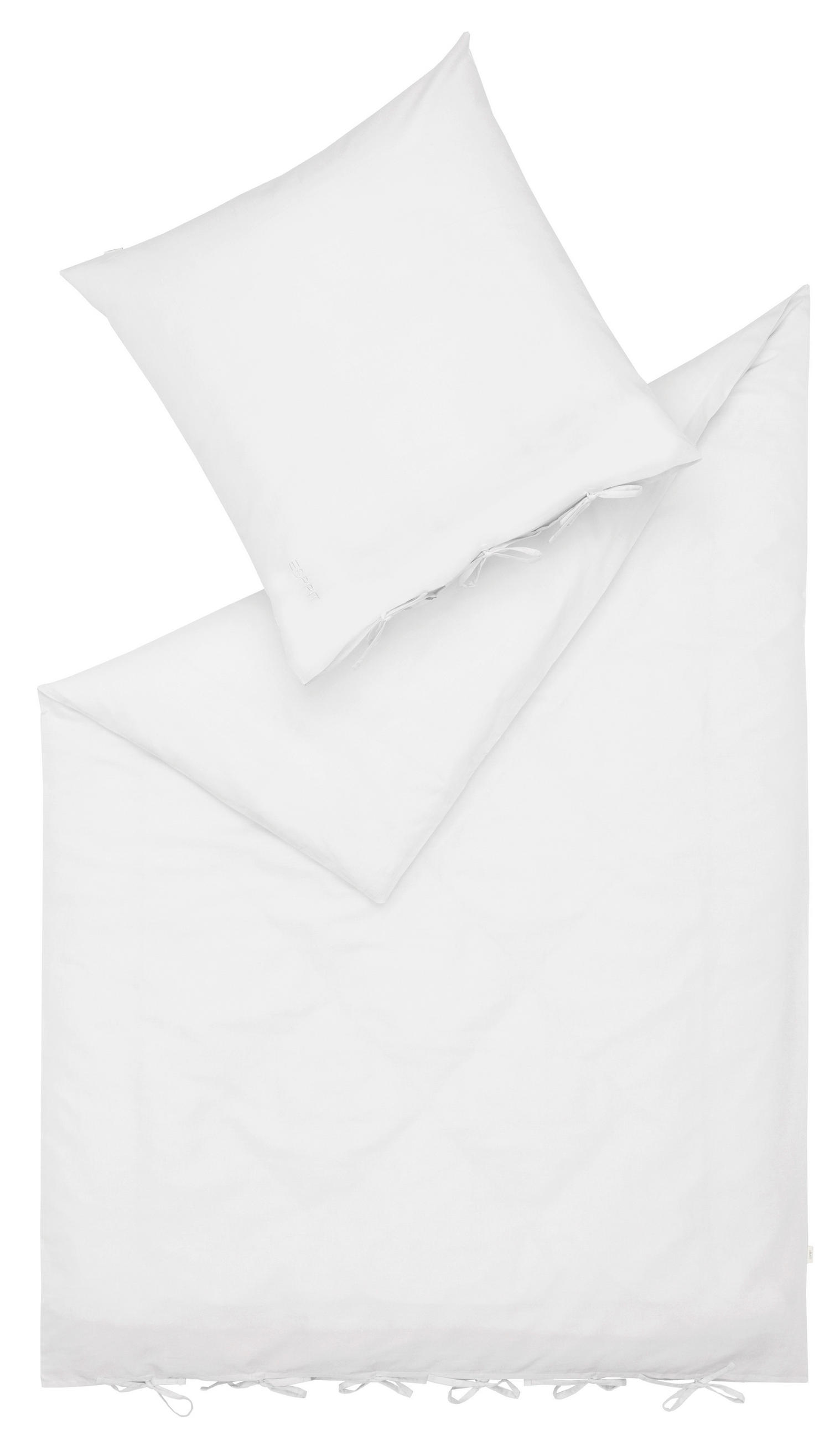 BETTWÄSCHE E-Join Renforcé 135/200 cm  - Weiß, Basics, Textil (135/200cm) - Esprit