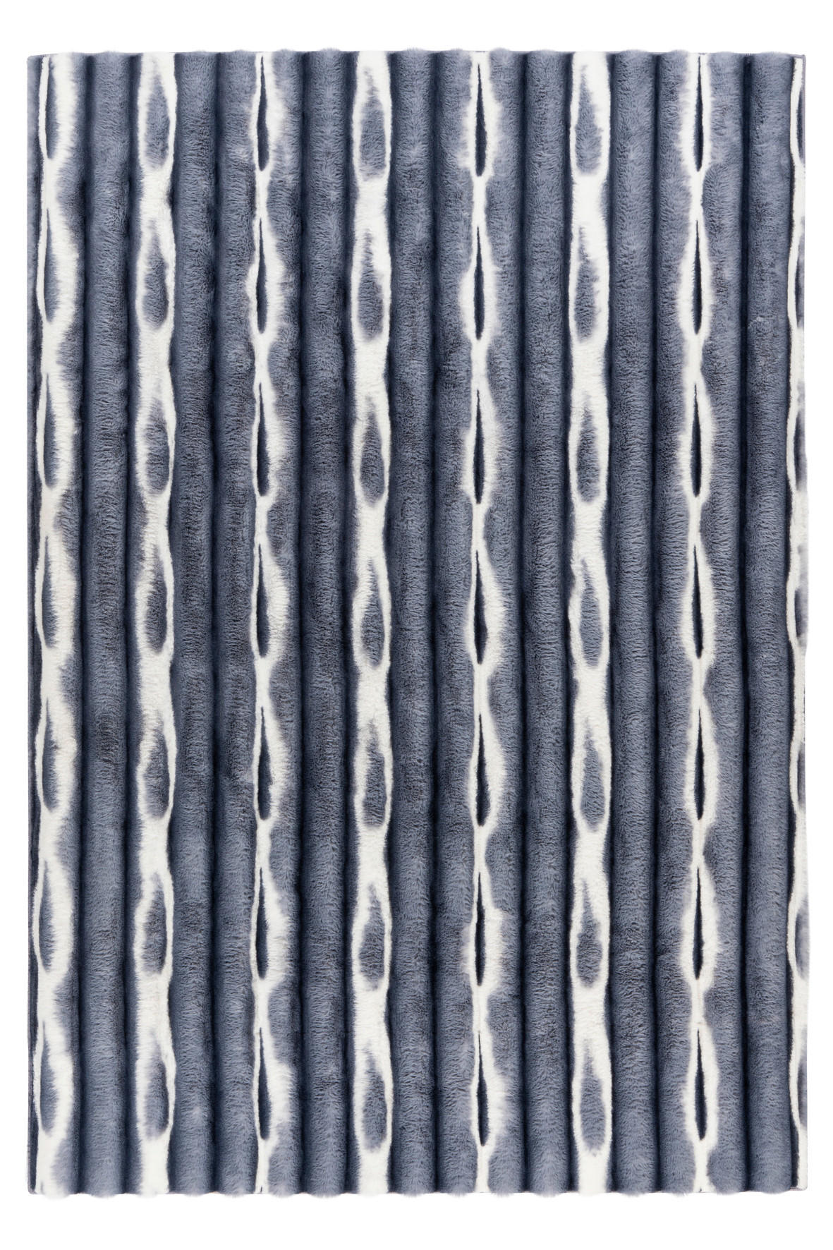 Levně UMĚLÁ KOŽEŠINA, 160/230 cm, modrá