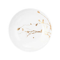 MÉLYTÁNYÉR 21 cm  - arany/fehér, Basics, kerámia (21cm) - Seltmann Weiden