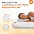 WENDEMATRATZE 80/200 cm Höhe ca. 14 cm  - Weiß, Basics, Textil (80/200cm) - Xora