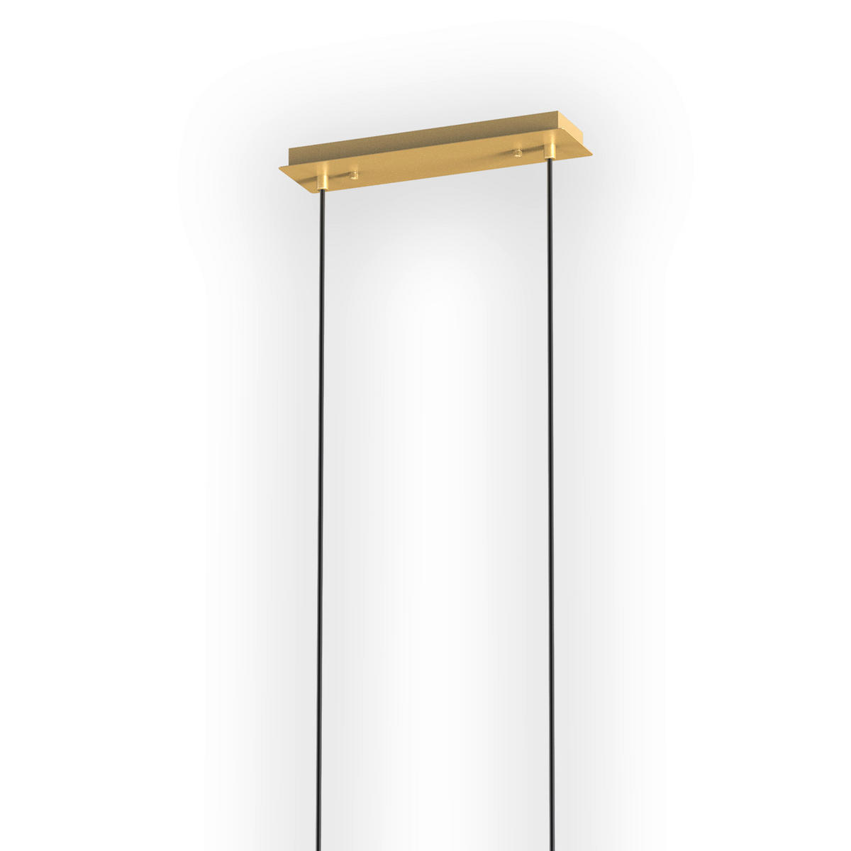 PENDELLEUCHTE PALOMA 86/33/150 cm   - Goldfarben, Design, Glas/Metall (86/33/150cm)