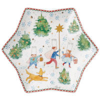 SCHALE Sammelkollektion 2025 - Weihnachtsspiele   - Multicolor, Basics, Keramik (23,6/3,8cm) - Hutschenreuther
