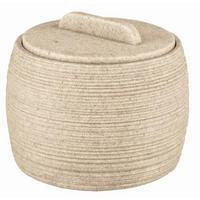 KOSMETIKDOSE - Sandfarben, Natur, Kunststoff (10,5/8,5cm) - Kleine Wolke