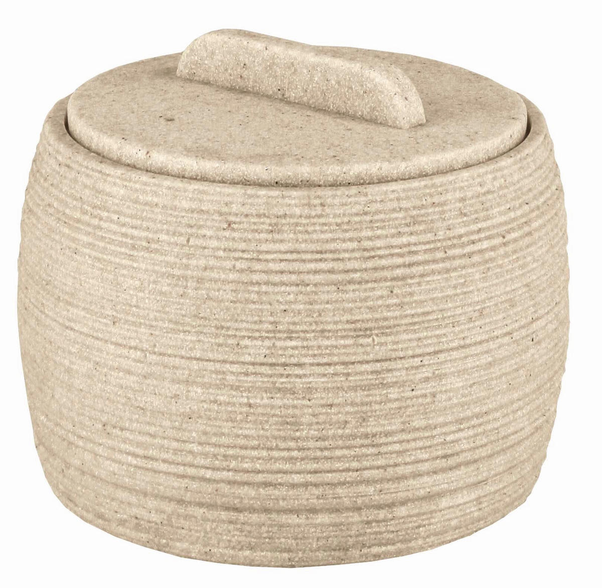 KOSMETIKDOSE - Sandfarben, Natur, Kunststoff (10,5/8,5cm) - Kleine Wolke