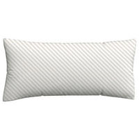 KOPFKISSENBEZUG WOVEN SATIN FADE 40/80 cm  - Taupe/Weiß, Basics, Textil (40/80cm) - Schlafgut