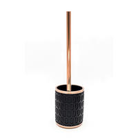 WC-BÜRSTEMetall, Kunststoff  Kunststoff   - Schwarz/Kupferfarben, Basics, Kunststoff/Metall (9,6/37/9,6cm) - Sadena