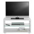 TV-ELEMENT bela - aluminij/bela, Design, umetna masa/steklo (92/45/39cm) - Boxxx TV-ELEMENT bela - aluminij/bela, Design, umetna masa/steklo (92/45/39cm) - Boxxx