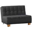 SCHLAFSOFA Juice in Dunkelgrau  - Dunkelgrau/Naturfarben, Design, Holz/Textil (125/92/102cm) - Novel