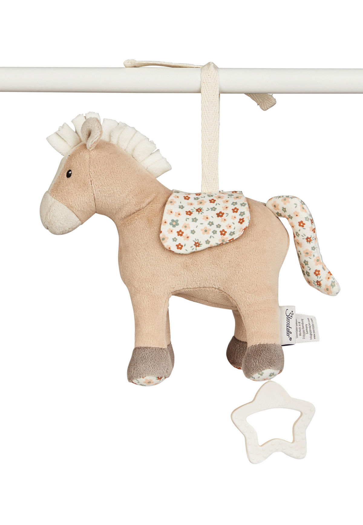 SPIELUHR  - Beige, Basics, Textil (17/17/7,5cm) - Sterntaler