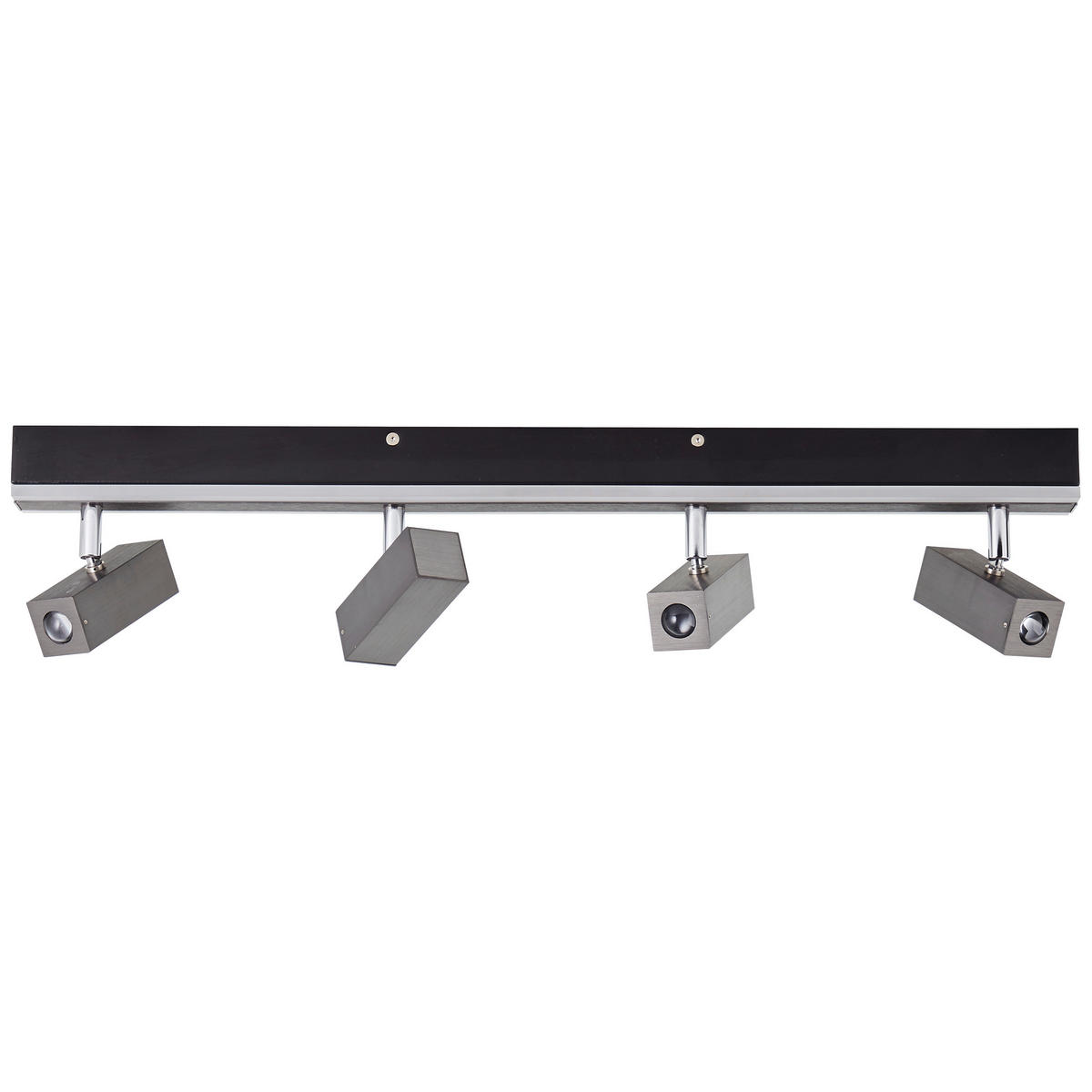 LED-STRAHLER 60/9,8/5 cm   - Schwarz/Alufarben, Design, Metall (60/9,8/5cm) - Brilliant