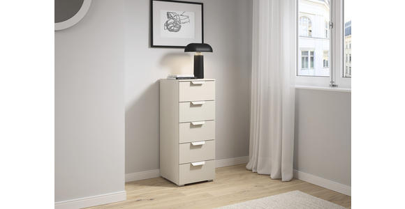 KOMMODE  in 40/100/42 cm  - Champagner, Design, Holzwerkstoff/Metall (40/100/42cm) - Carryhome