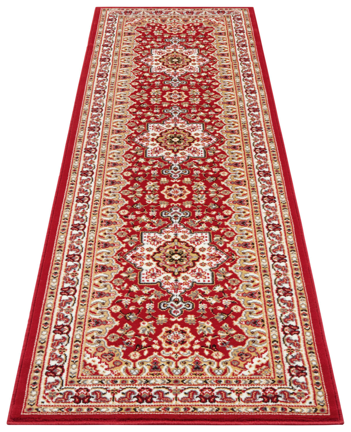 LÄUFER 80/250 cm Mirkan  - Rot/Multicolor, Basics, Kunststoff/Textil (80/250cm)