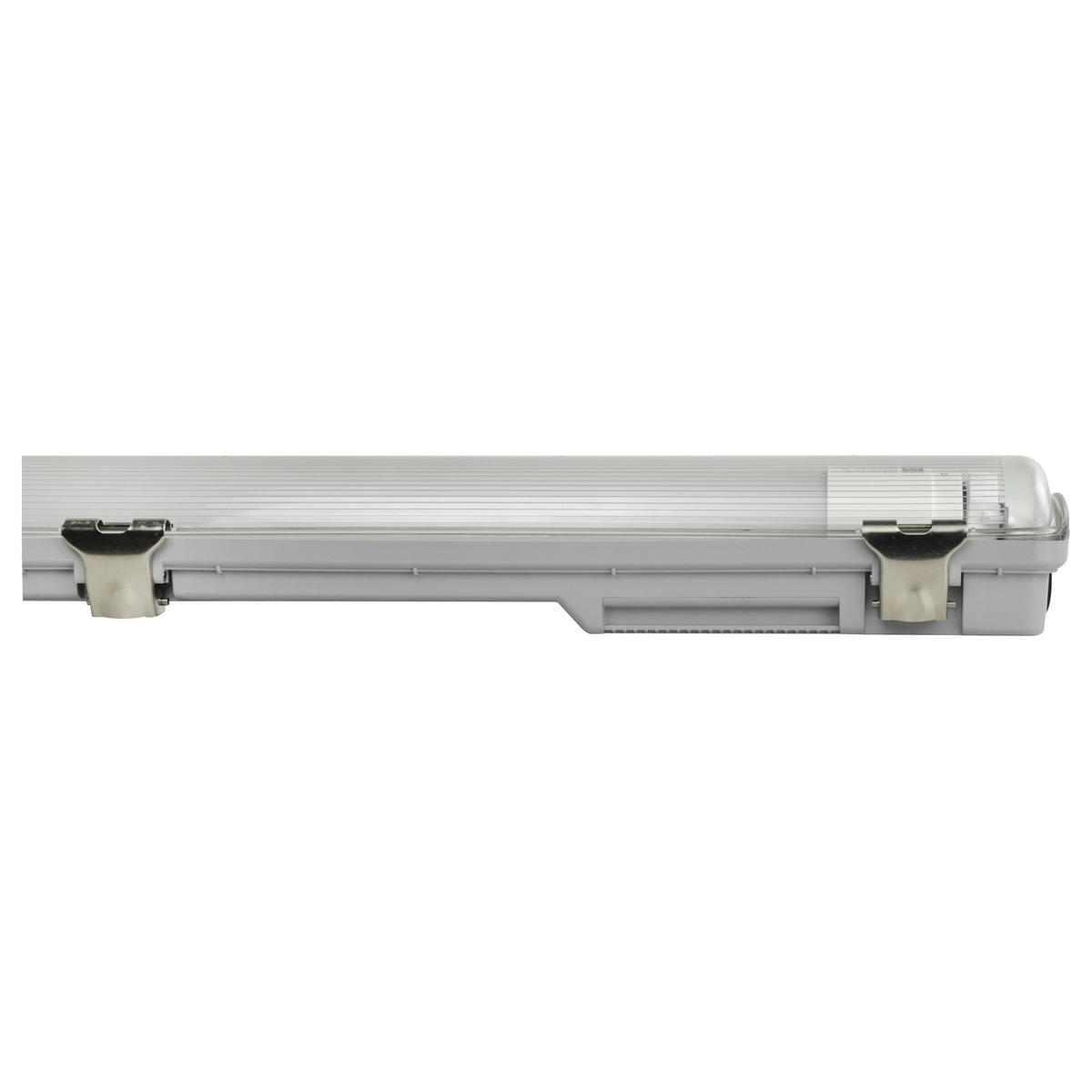 LED-DECKENLEUCHTE 156,8/6,2/5,2 cm  - Grau, Basics, Kunststoff (156,8/6,2/5,2cm)