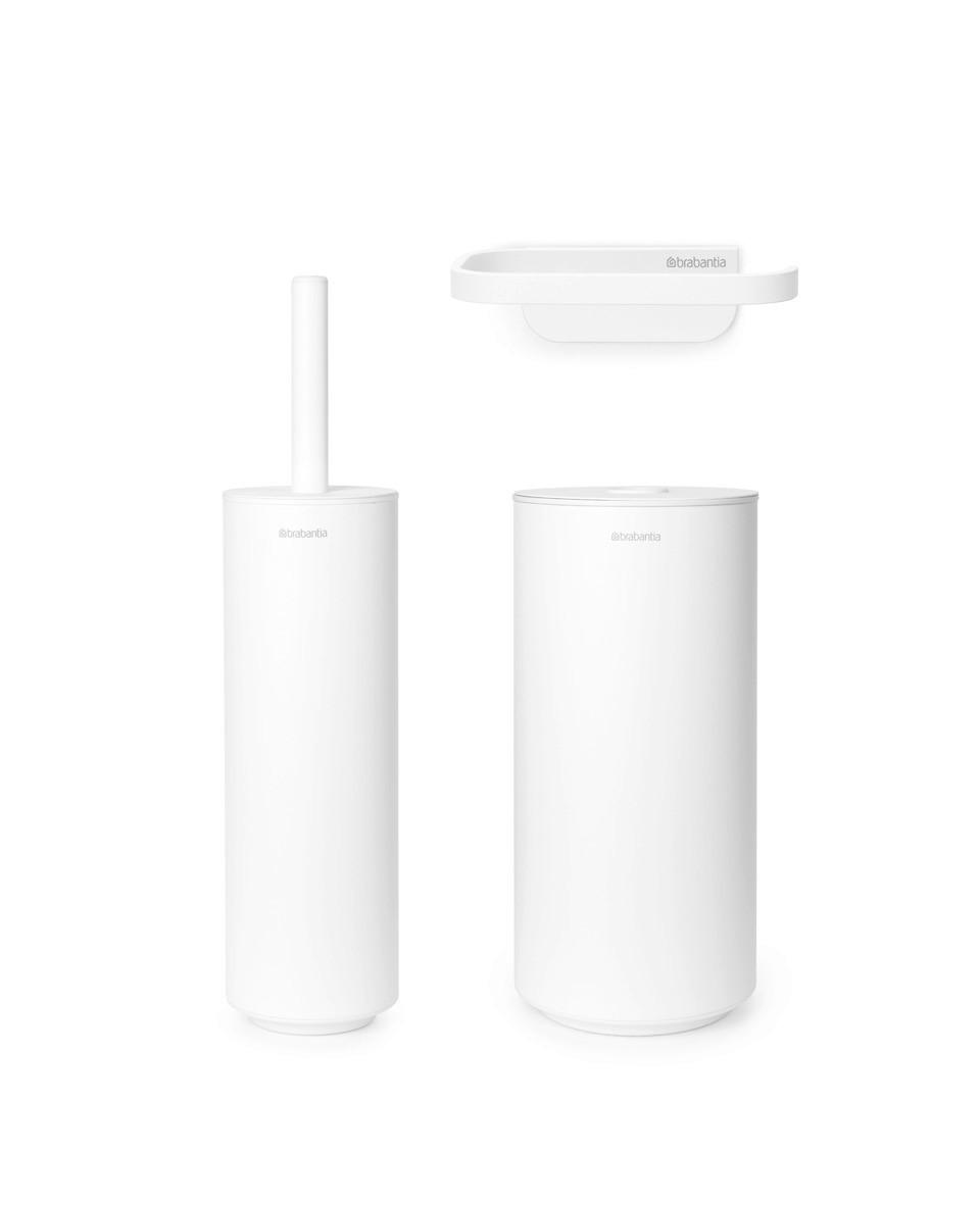 SET KOPALNIŠKIH DODATKOV - bela, Basics, kovina (37.3/40.6/13.7cm) - Brabantia