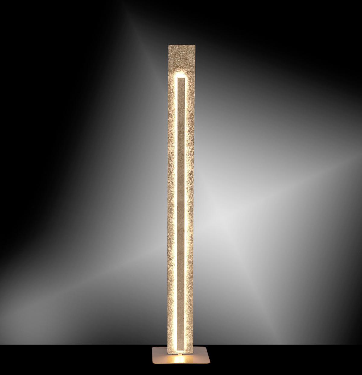 LED-STEHLEUCHTE Nevis 26/140 cm   - Goldfarben, Design, Metall (26/140cm) - Paul Neuhaus