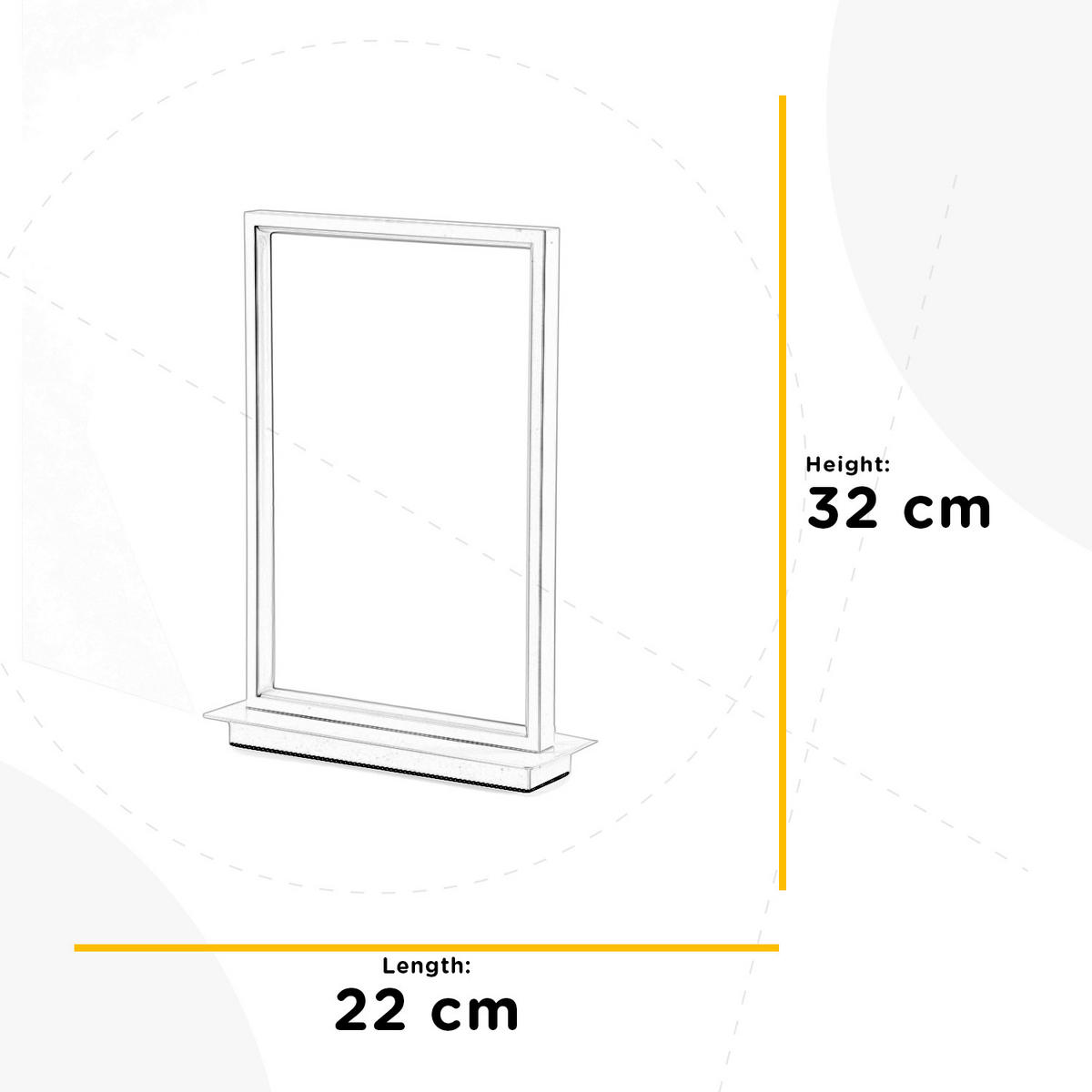LED-TISCHLEUCHTE 22/8/32 cm   - Schwarz, Design, Metall (22/8/32cm)
