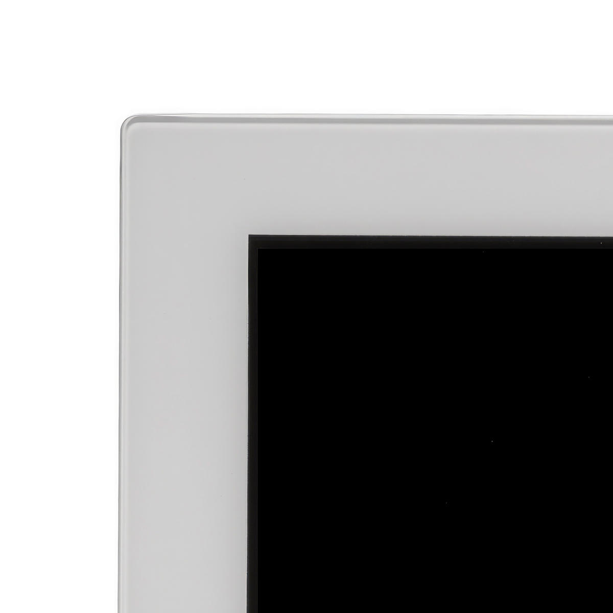 DIGITALER BILDERRAHMEN - Weiß, Design, Kunststoff (25,6/17,5/1,8cm) - DENVER