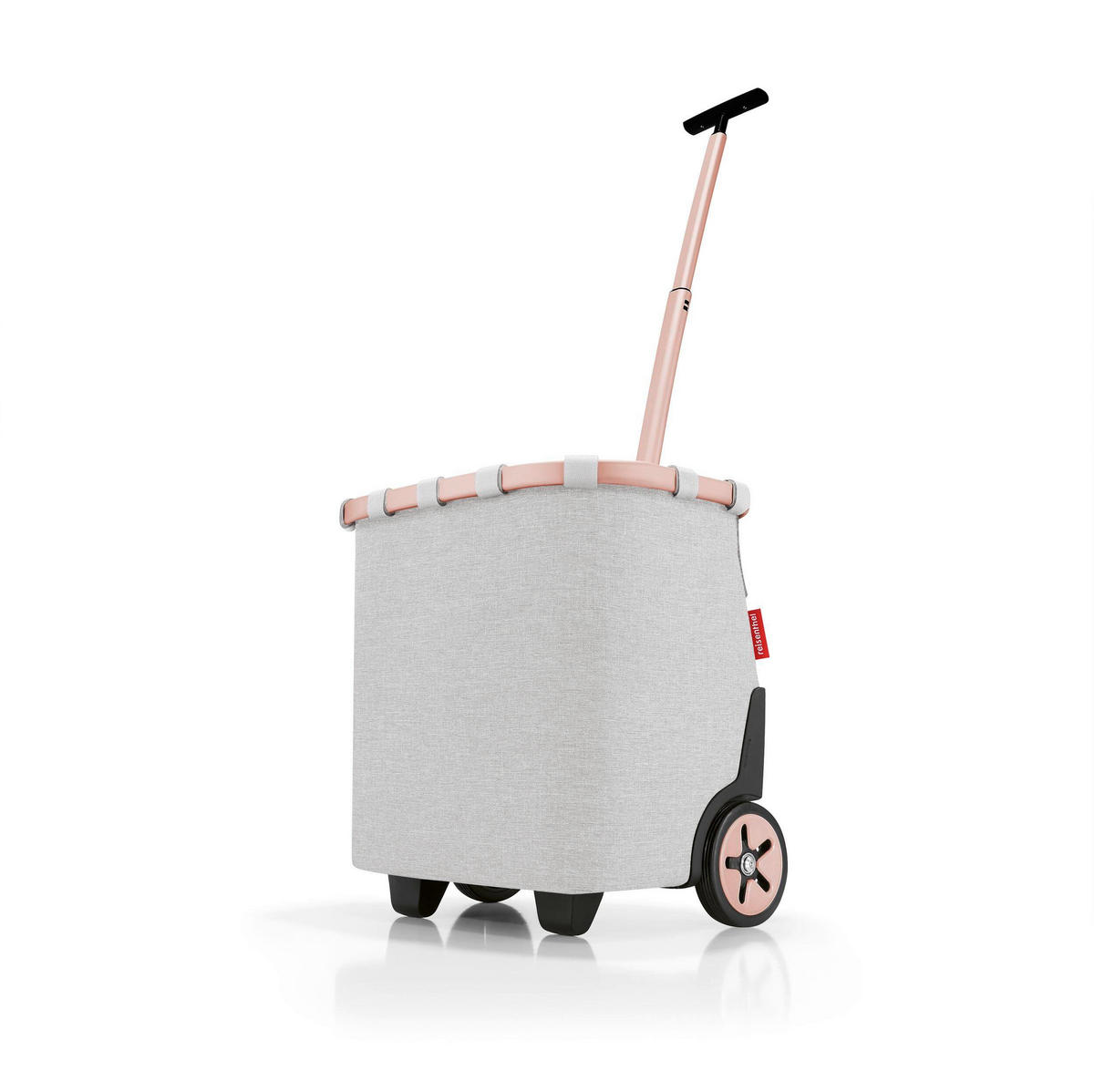 EINKAUFSTROLLEY  - Roségold/Grau, Basics, Kunststoff/Metall (42/47,5/32cm) - Reisenthel