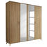 DREHTÜRENSCHRANK in Eichefarben - Eichefarben/Eschefarben, Design, Holz/Holzwerkstoff (182/203/53cm) - Carryhome DREHTÜRENSCHRANK in Eichefarben - Eichefarben/Eschefarben, Design, Holz/Holzwerkstoff (182/203/53cm) - Carryhome