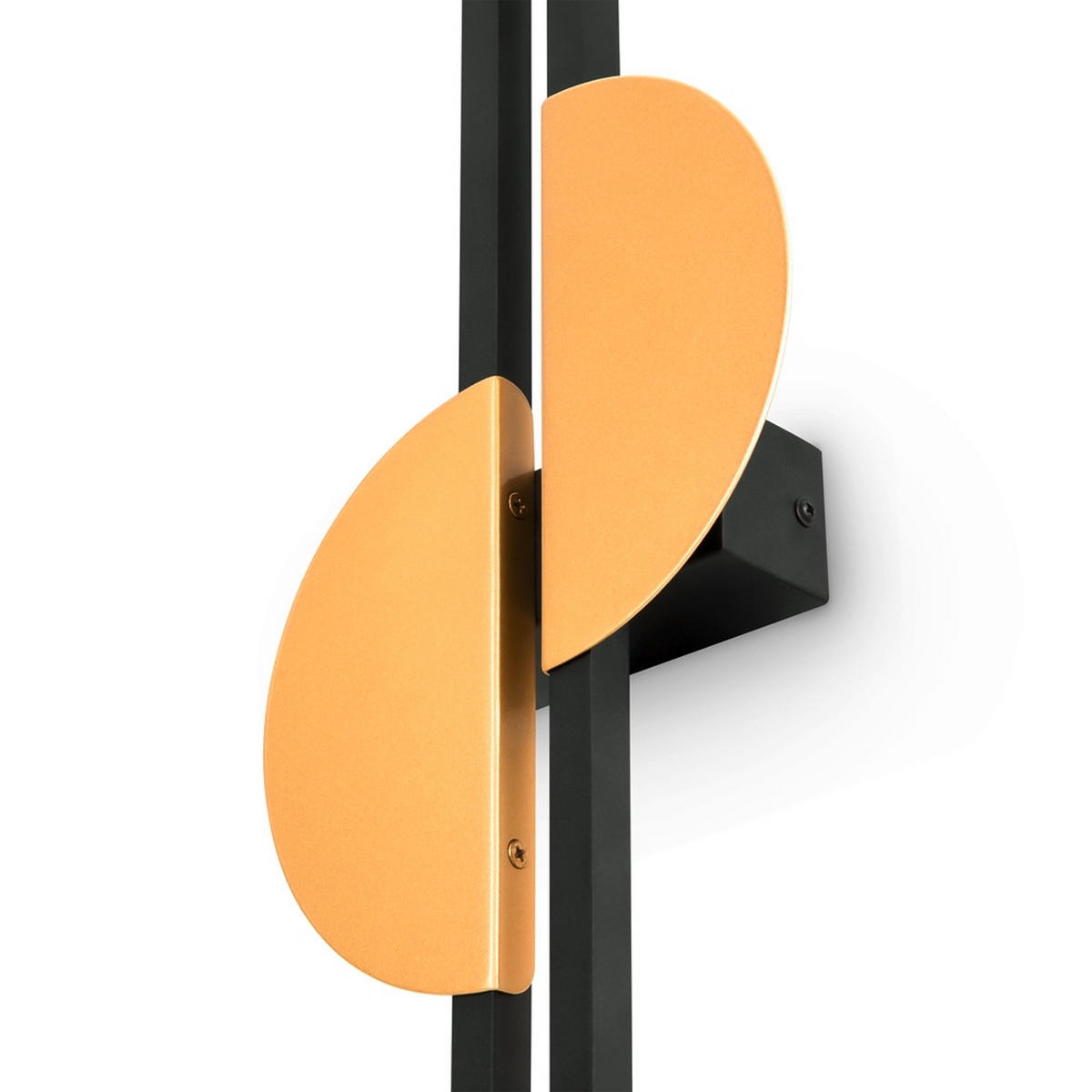WANDLEUCHTE 19,2/6/79 cm   - Messingfarben/Schwarz, Basics, Metall (19,2/6/79cm) - MAYTONI