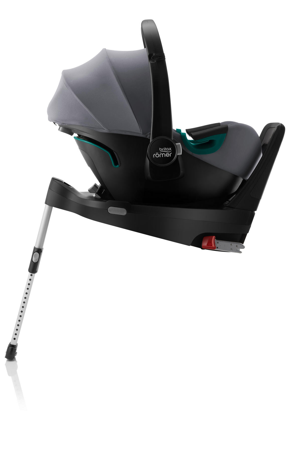 BABYSCHALE Baby-Safe 3 i-size  - Grau, Basics, Kunststoff/Textil (44/58/67cm) - Britax Römer