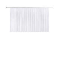 FERTIGSTORE  transparent  450/150 cm   - Weiß, Basics, Textil (450/150cm)