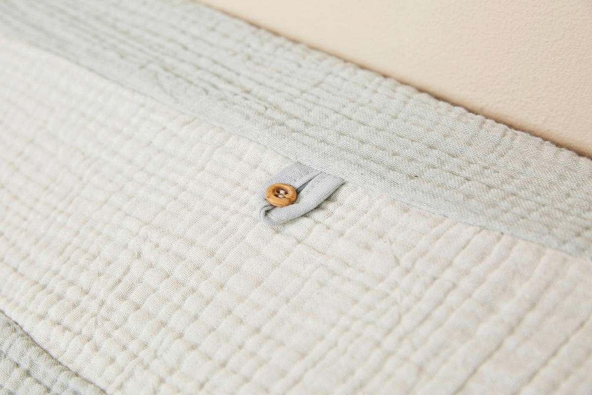 LÄTZCHEN - Pastellgrün/Grün, Basics, Textil (23/29cm) - Bebe Jou