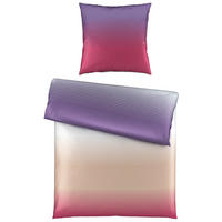BETTWÄSCHE 2-teilig Painter Satin 135/200 cm  - Rosa, Basics, Textil (135/200cm) - Novel