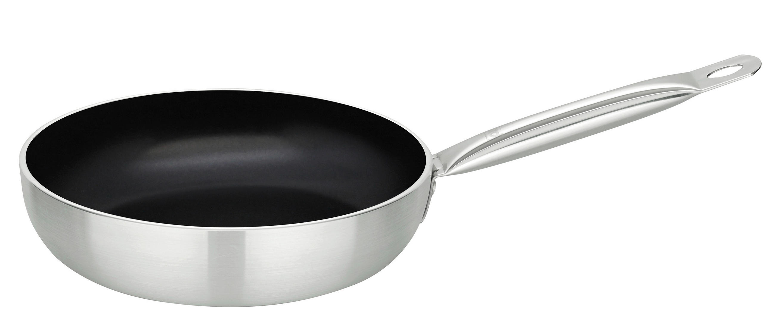 SCHMORPFANNE Bistroline Keramikbeschichtung 28 cm  - Silberfarben, Basics, Metall (28cm) - ELO