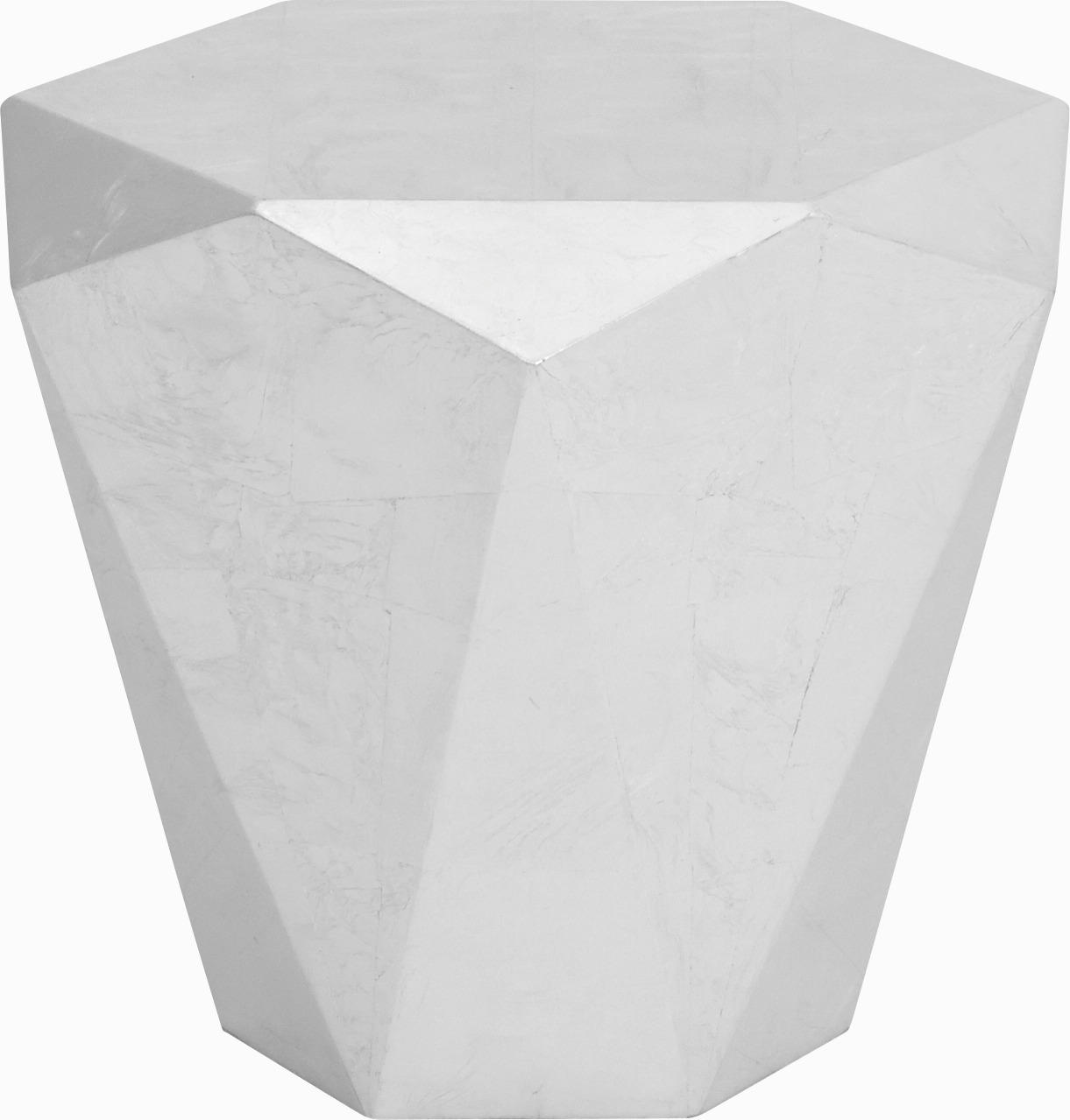 COUCHTISCH in Metall 60/54/50 cm  - Silberfarben, Design, Metall (60/54/50cm) - Bretz