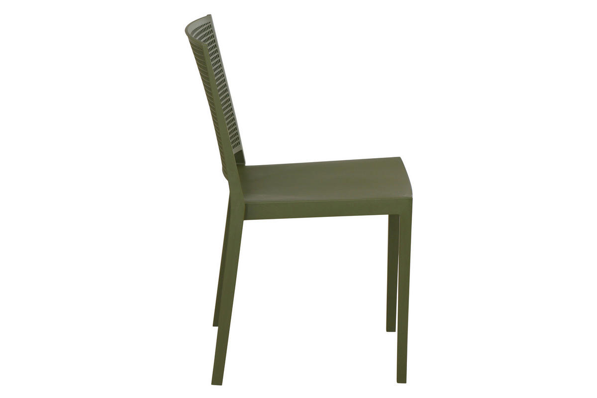 GARTENGARNITUR 3-teilig  - Grün, Basics, Holzwerkstoff/Kunststoff (90/80/138cm) - Siena Garden