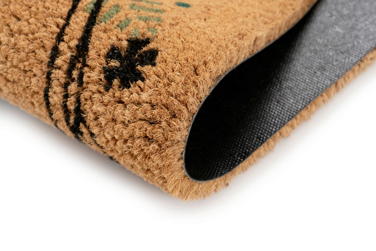 DVEŘNÍ ROHOŽKA, 40/60 cm světle hnědá - světle hnědá, Basics, textil (40/60cm) - Kayoom