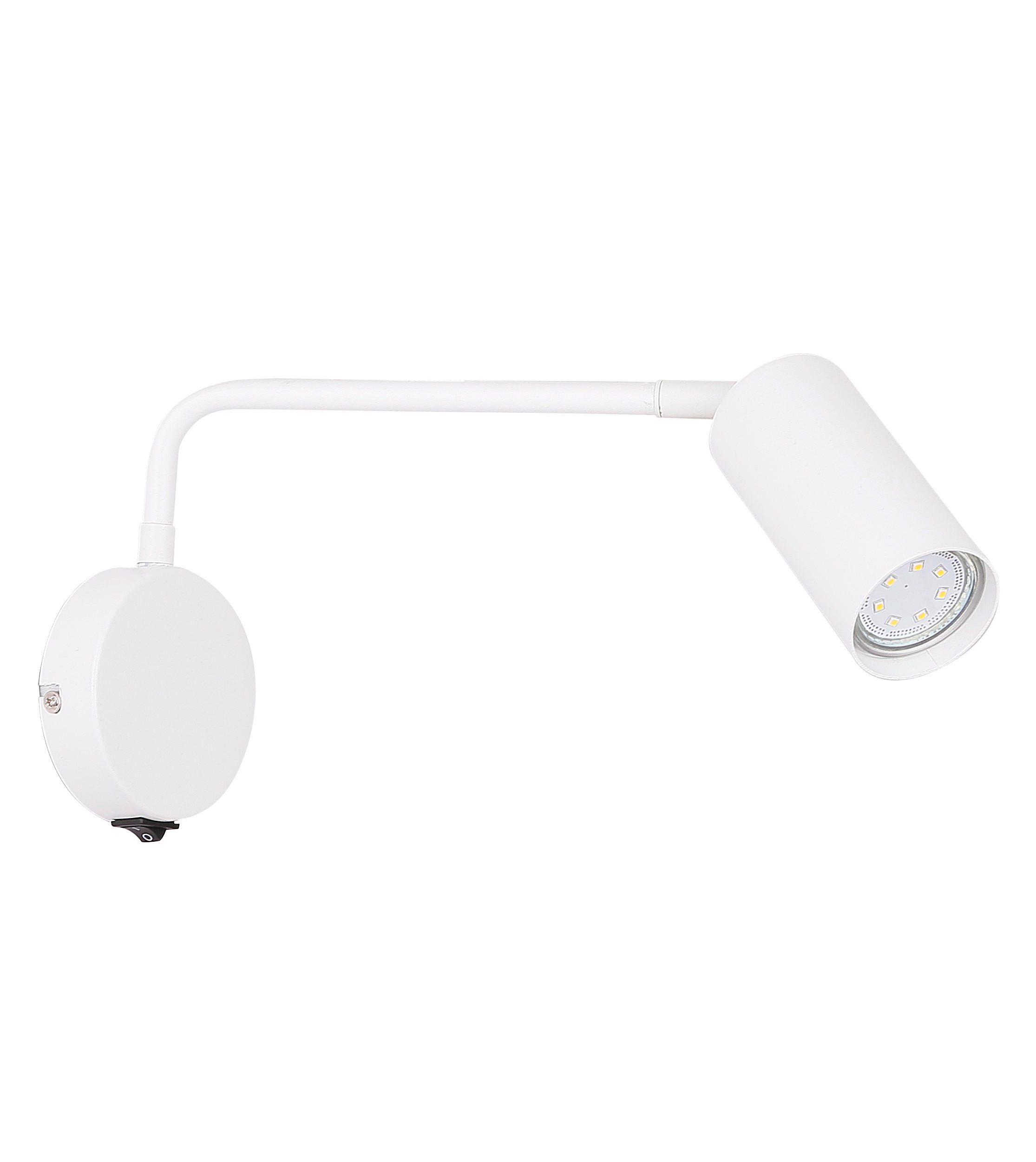 WANDLEUCHTE 8/31/15 cm   - Weiß, Design, Metall (8/31/15cm)