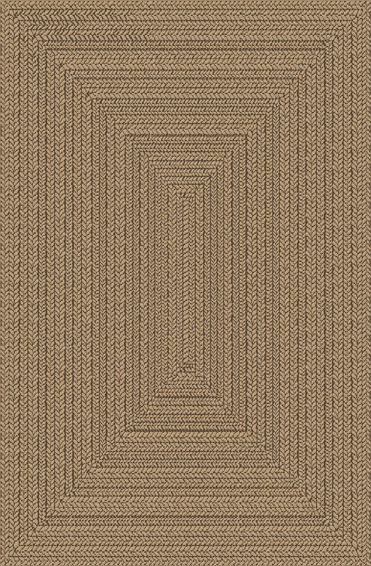 OUTDOORTEPPICH 240/340 cm Kenzy Naturfarben  - Naturfarben, KONVENTIONELL, Textil (240/340cm) - Novel