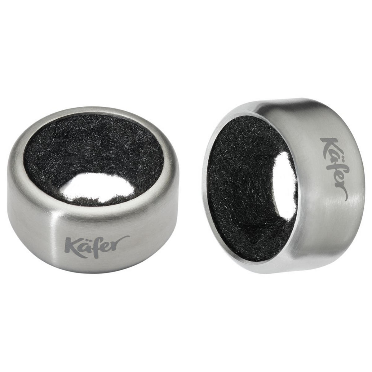 BORKIEGÉSZÍTŐ KÉSZLET - nemesacélszínű, Basics, fém (22.5/14.5/6.5cm) - Käfer