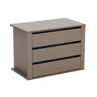 ZÁSUVKOVÝ DIEL, bahenná hnedá, 75/54/47 cm - bahenná hnedá, Konventionell, kompozitné drevo (75/54/47cm) - Carryhome
