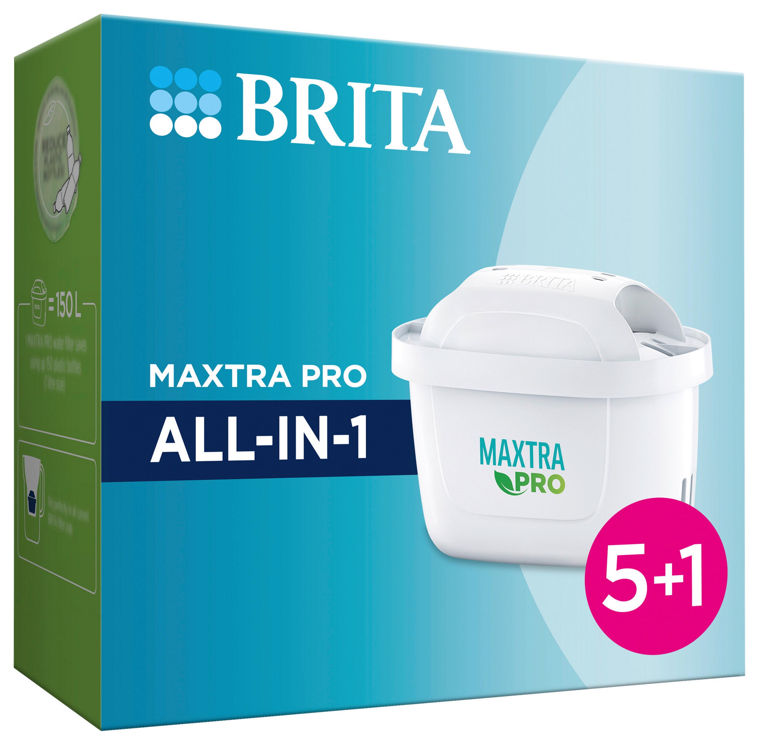 TISCHWASSERFILTER   - Basics, Kunststoff (24,1/11,8/11,5cm) - Brita