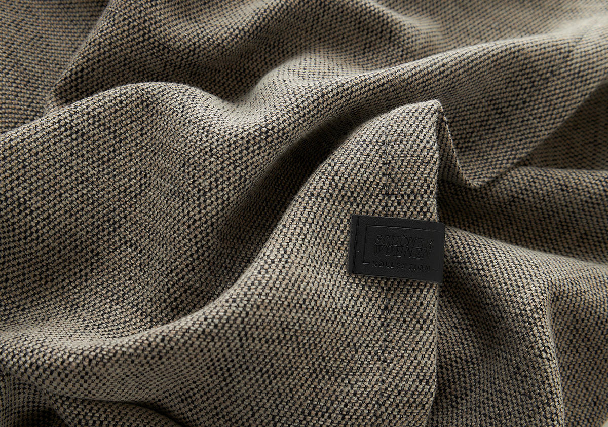 FERTIGVORHANG  blickdicht  130/250 cm   - Schwarz/Weiß, Basics, Textil (130/250cm) - Schöner Wohnen