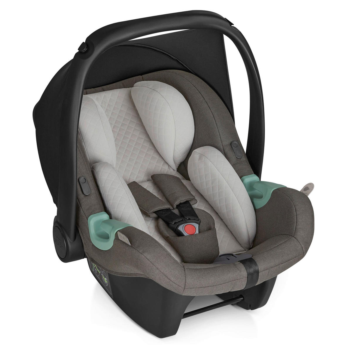 BABYSCHALE TULIP HERB   - Graubraun/Creme, Basics, Kunststoff/Textil (64/44/59cm) - ABC Design