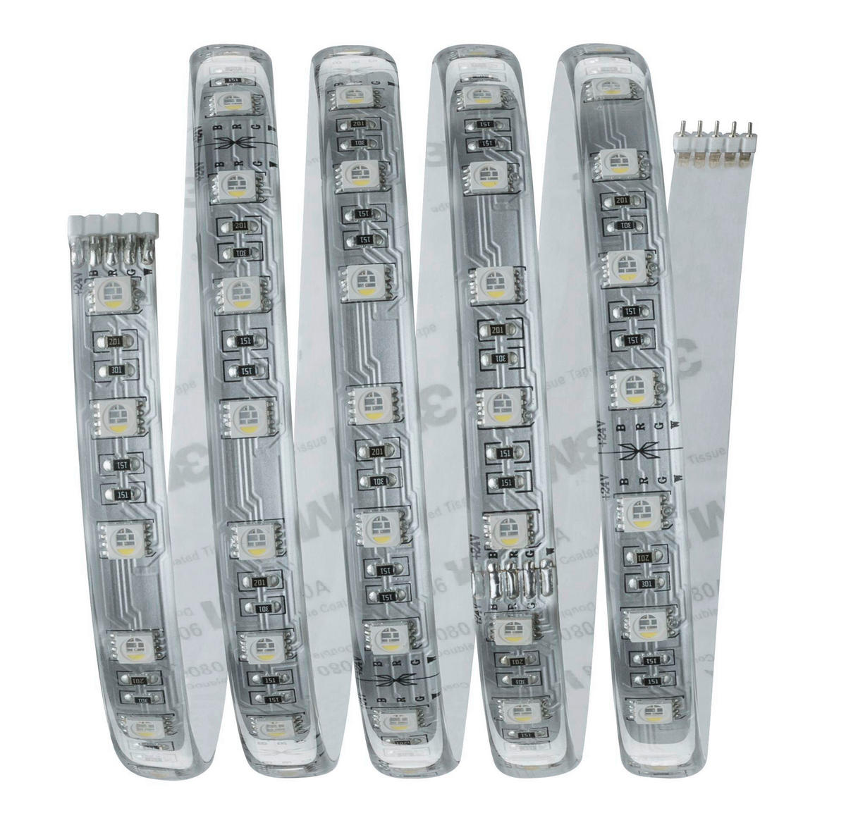 LED-STRIP 150/1,25/0,3 cm  MAX LED  - Silberfarben, Design, Kunststoff (150/1,25/0,3cm) - Paulmann