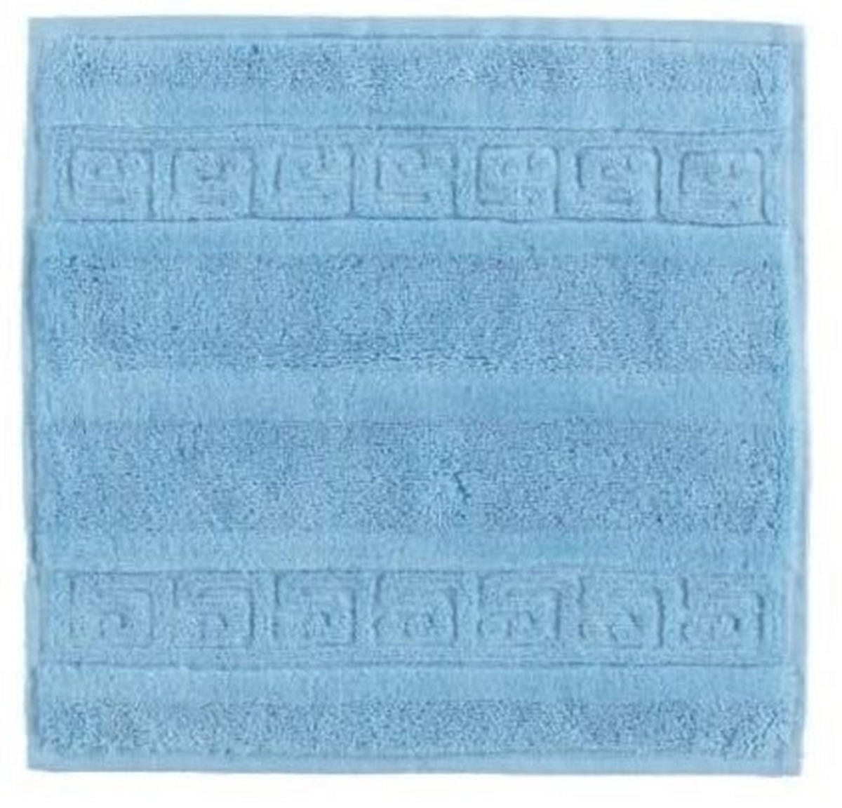 SEIFTUCH Noblesse Uni Hellblau 30/30 cm  - Hellblau, Basics, Textil (30/30cm) - Cawoe
