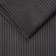 ECKSOFA inkl. Funktionen Dunkelgrau Cord  - Dunkelgrau/Silberfarben, Design, Textil/Metall (226/257cm) - Xora