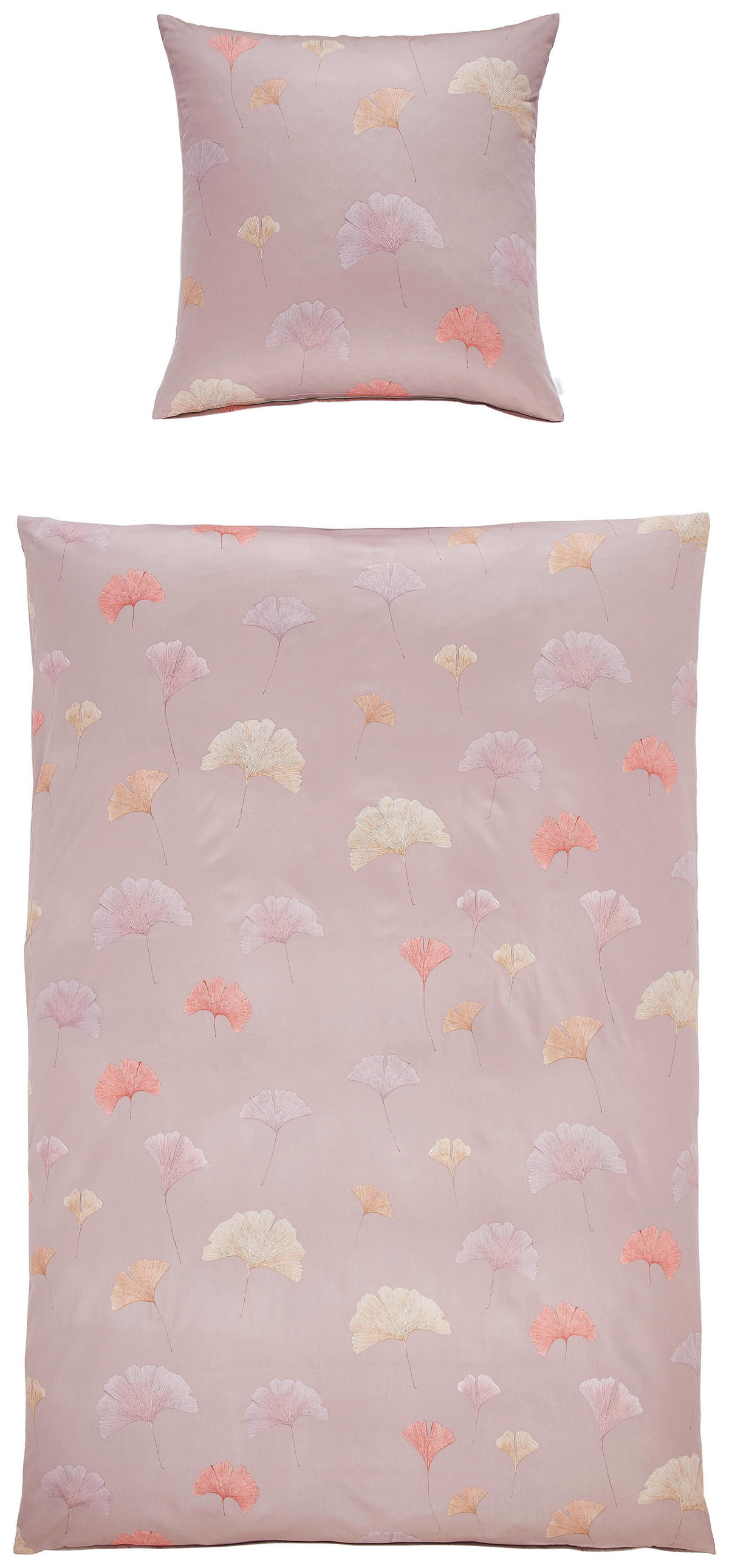 BETTWÄSCHE Satin 135/200 cm  - Mauve, Basics, Textil (135/200cm) - Estella