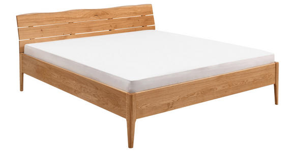 BETT 160/200 cm,  in Wildeiche,  - Wildeiche, KONVENTIONELL, Holz (160/200cm) - Linea Natura