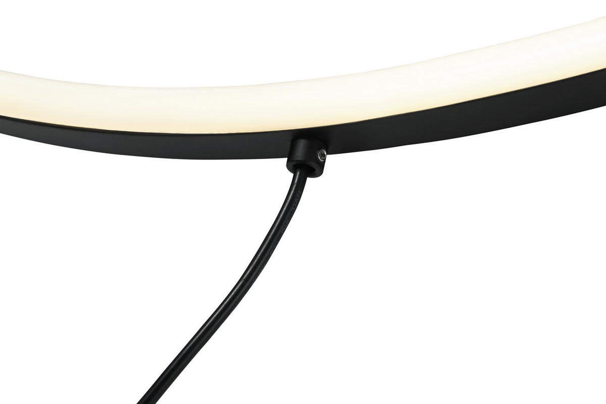 LED-WANDLEUCHTE Scopello 67/6 cm   - Schwarz, Design, Kunststoff/Metall (67/6cm)