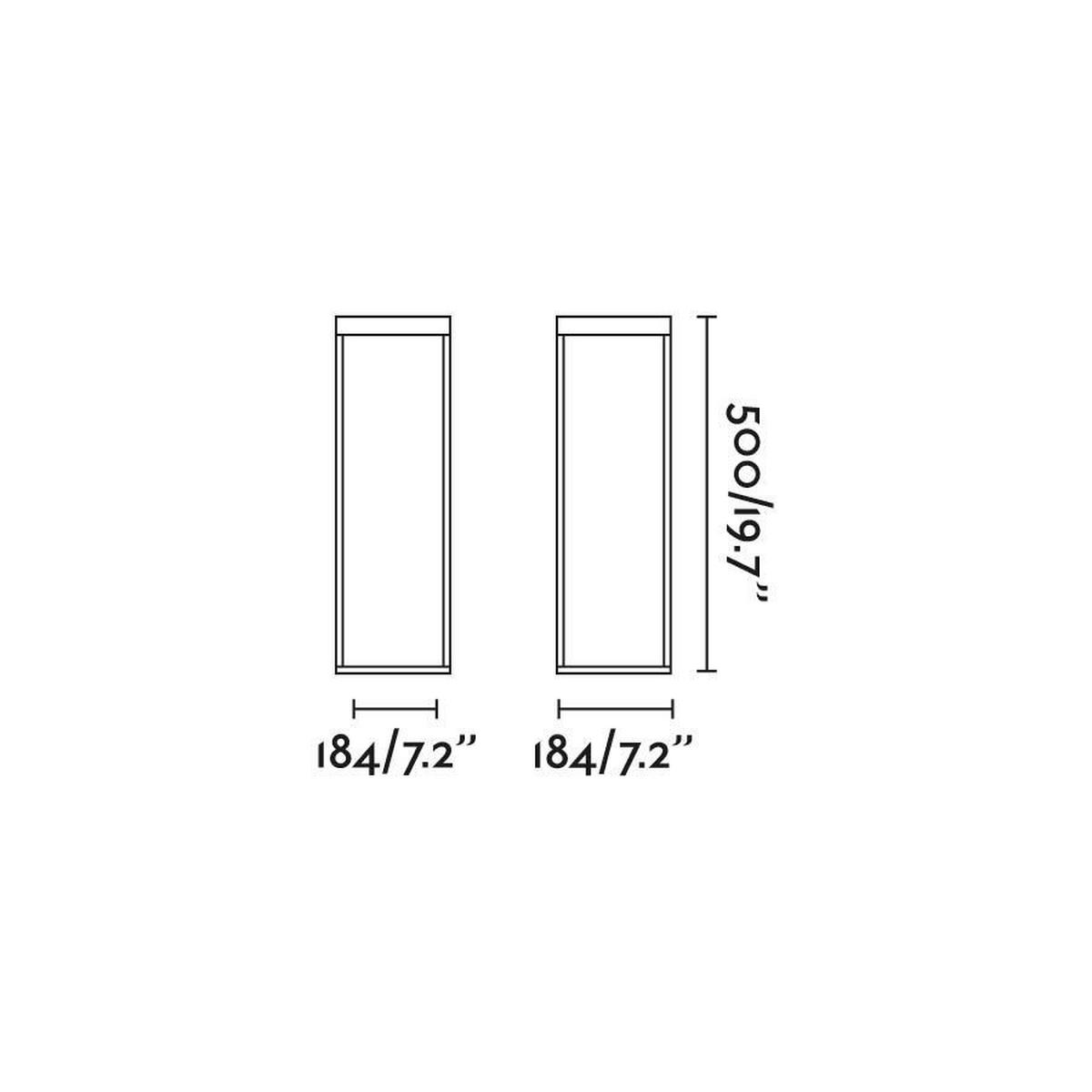 SOLARLEUCHTE 18.4/18.4/50 cm   - Schwarz, Design, Metall (18.4/18.4/50cm)