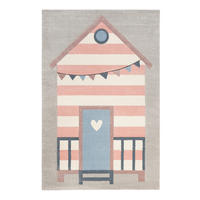KINDERTEPPICH 200/290 cm Sea Castle  - Hellgrau/Rosa, Trend, Textil (200/290cm) - Esprit