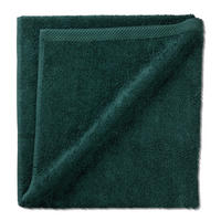 DUSCHTUCH 70/140 cm  - Dunkelgrün, Basics, Textil (70/140cm) - Kela