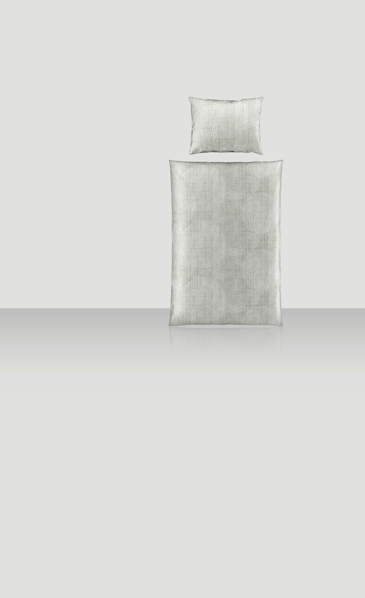POSTELJNINA MATEO 140/200 cm saten rjavosiva  - rjavosiva, Konvencionalno, tekstil (140/200cm) - Novel